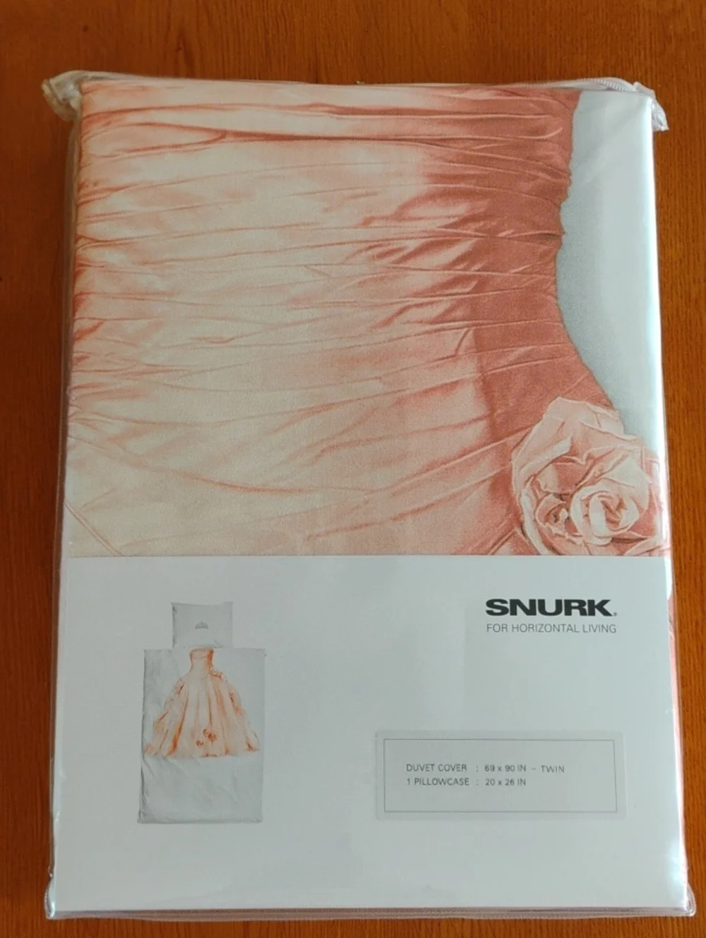 SNURK Princess Duvet Cover Twin Set 100% Cotton New in Bag